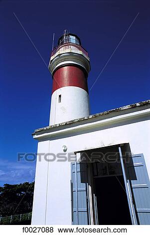 Reunion, Sainte-Suzanne, ancient lighthouse View Large Photo Image Stock Photo - Reunion, Sainte-Suzanne, ancient lighthouse. Fotosearch