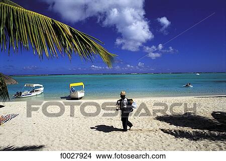 Mauritius, Morne Brabant, beach and itinerant seller View Large Photo Image Picture - Mauritius, Morne Brabant, beach and itinerant seller. Fotosearch