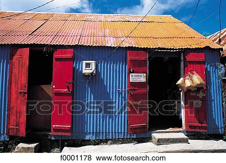 Mauritius, Rodrigues, shop View Large Photo Image Stock Photo - Mauritius, Rodrigues, shop. Fotosearch