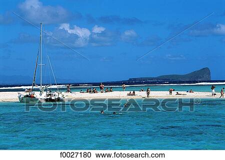 Mauritius, île aux cerfs, beach View Large Photo Image Stock Image - Mauritius, île aux cerfs, beach. Fotosearch