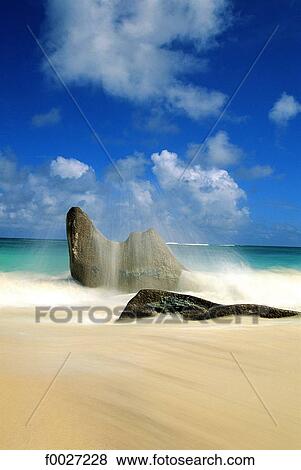 Stock Photo - Seychelles, costal landscape. Fotosearch