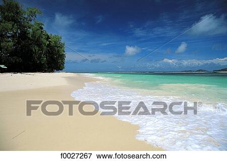 Stock Photo - Seychelles, costal landscape. Fotosearch