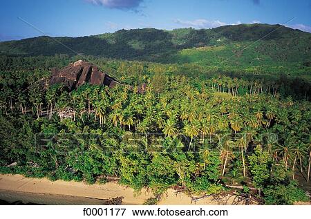 Stock Photo - Seychelles, La Digue, Anse Source d'Argent. Fotosearch