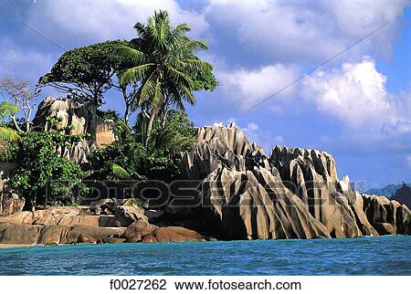 Seychelles, Praslin, Saint-Pierre island View Large Photo Image Stock Image - Seychelles, Praslin, Saint-Pierre island. Fotosearch