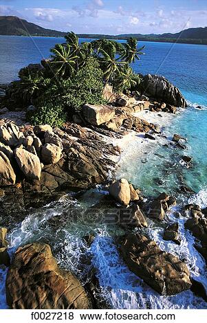 Seychelles, Praslin, Saint-Pierre island View Large Photo Image Stock Photo - Seychelles, Praslin, Saint-Pierre island. Fotosearch