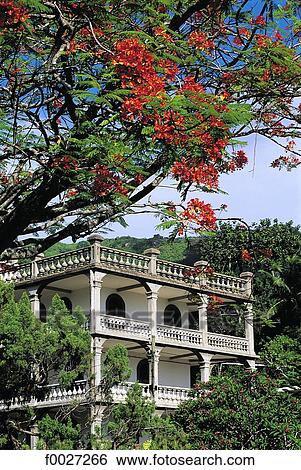 Seychelles, Praslin, Victoria, ancient house View Large Photo Image Stock Photograph - Seychelles, Praslin, Victoria, ancient house. Fotosearch