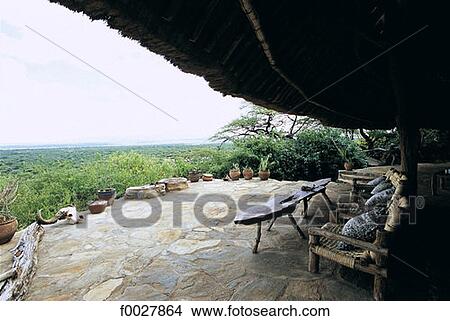 Kenya, Il Ngwesi, lodge View Large Photo Image Picture - Kenya, Il Ngwesi, lodge. Fotosearch