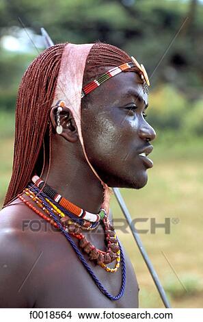 Kenya, Il Ngwesi, Maasai portrait View Large Photo Image Picture - Kenya, Il Ngwesi, Maasai portrait. Fotosearch