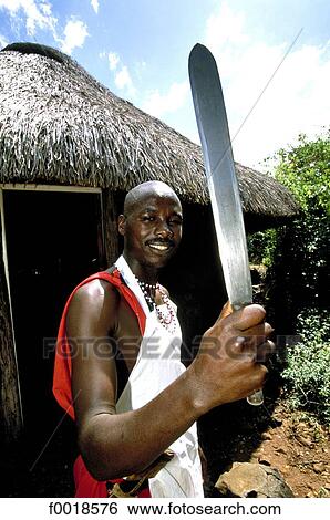 Kenya, Il Ngwesi, Maasai View Large Photo Image Stock Photograph - Kenya, Il Ngwesi, Maasai. Fotosearch