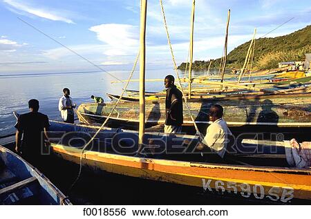 Kenya, Lake Victoria, Mfangano island, dhows View Large Photo Image Stock Photograph - Kenya, Lake Victoria, Mfangano island, dhows. Fotosearch