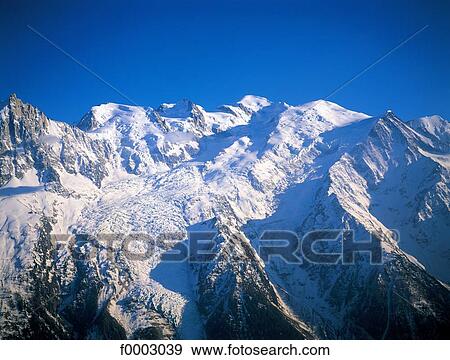 Stock Photo - France, Alps, Mont Blanc. Fotosearch