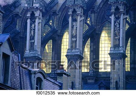 France, Champagne region, Reims, Gothic style cathedral, detail View Large Photo Image Stock Photography - France, Champagne region, Reims, Gothic style cathedral, detail. Fotosearch