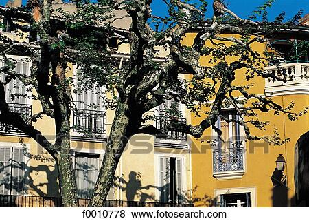 France, Provence, house facade View Large Photo Image Stock Photo - France, Provence, house facade. Fotosearch
