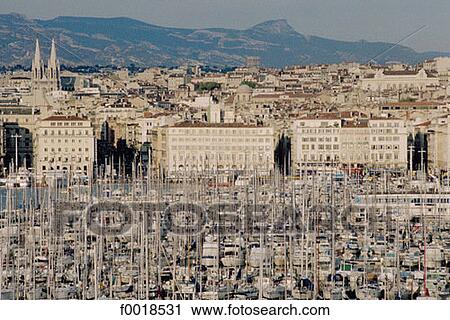 Stock Image - France, Provence, Marseilles. Fotosearch