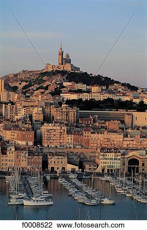 France, Provence, Marseilles, the Vieux Port View Large Photo Image Stock Image - France, Provence, Marseilles, the Vieux Port. Fotosearch