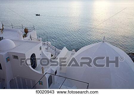 Stock Image - Tunisia, Hammamet, house of fishermen. Fotosearch