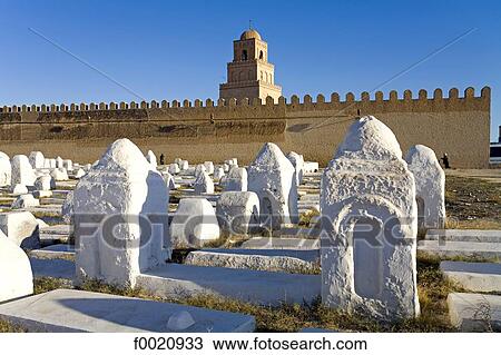 Tunisia, Kairouan, Mosque of Sidi Okaba, the cimetery View Large Photo Image Stock Image - Tunisia, Kairouan, Mosque of Sidi Okaba, the cimetery. Fotosearch