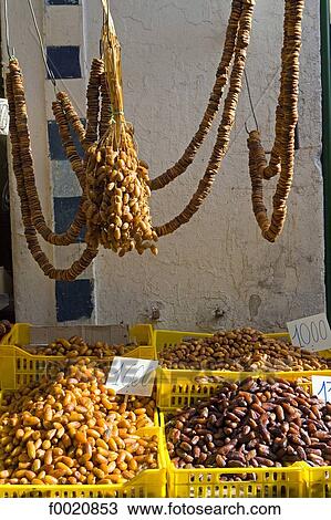 Tunisia, Tozeur, central market, dates View Large Photo Image Stock Image - Tunisia, Tozeur, central market, dates. Fotosearch