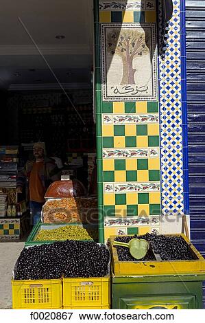 Tunisia, Tunis, souk, olives View Large Photo Image Stock Photo - Tunisia, Tunis, souk, olives. Fotosearch