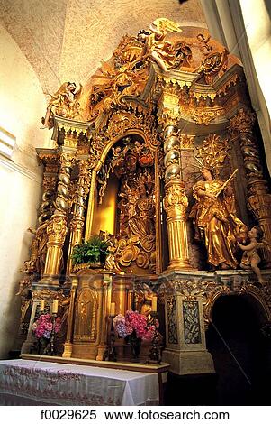 Slovenia, Bled, church, altar View Large Photo Image Stock Photography - Slovenia, Bled, church, altar. Fotosearch