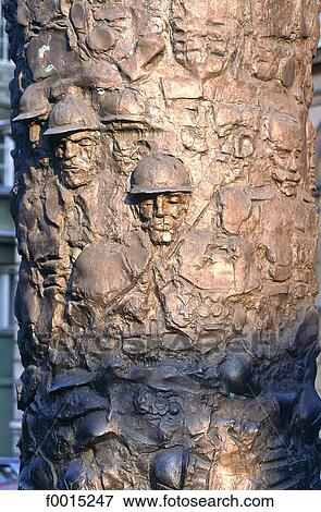 Stock Photo - Slovenia, Lubiana, war memorial. Fotosearch