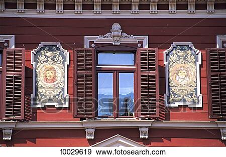 Slovenia, Maribor, baroque architectural detail View Large Photo Image Stock Photo - Slovenia, Maribor, baroque architectural detail. Fotosearch