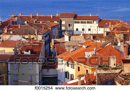 Slovenia, Piran, Adriatic coast View Large Photo Image Picture - Slovenia, Piran, Adriatic coast. Fotosearch