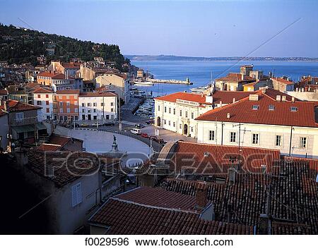 Stock Photograph - Slovenia, Piran, Adriatic coast. Fotosearch