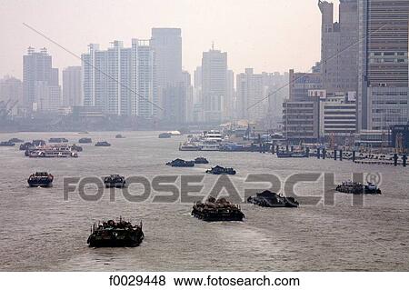 China, Shanghai View Large Photo Image Stock Photo - China, Shanghai. Fotosearch