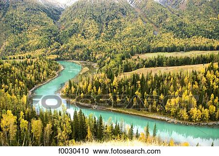 China, Xinjiang, Altay Massif, nature reserve of lake Kanas View Large Photo Image Stock Image - China, Xinjiang, Altay Massif, nature reserve of lake Kanas. Fotosearch