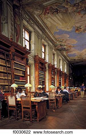 Autriche, Vienne, bibliothèque nationale, intérieur View Large Photo Image Stock Image - Autriche, Vienne, bibliothèque nationale, intérieur. Fotosearch