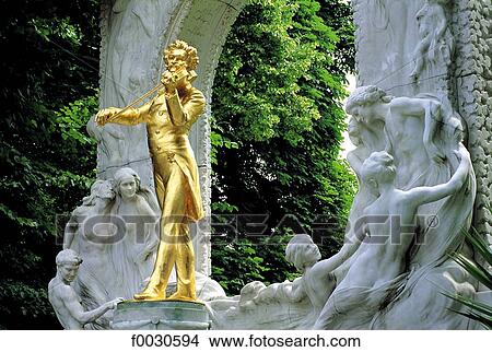 Autriche, Vienne, Stadtpark, monument dédié à Johann Strauss View Large Photo Image Picture - Autriche, Vienne, Stadtpark, monument dédié à Johann Strauss. Fotosearch