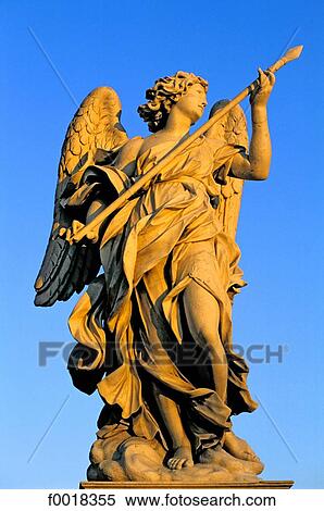 Stock Photography - Italie, Rome, pont des Anges. Fotosearch