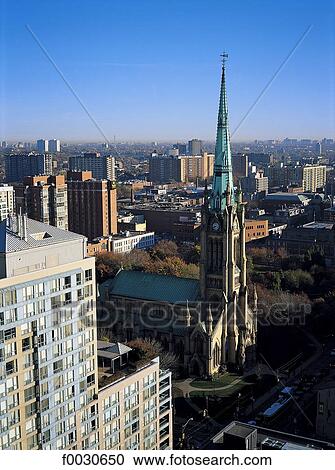 Canada, Ontario, Toronto, centre-ville, cathédrale Saint-James View Large Photo Image Stock Image - Canada, Ontario, Toronto, centre-ville, cathédrale Saint-James. Fotosearch