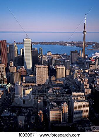 Canada, Ontario, Toronto, vue aérienne View Large Photo Image Stock Image - Canada, Ontario, Toronto, vue aérienne. Fotosearch