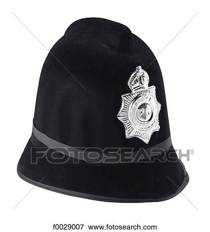 World symbols: Bobby hat (England) View Large Photo Image Stock Photo - World symbols: Bobby hat (England). Fotosearch