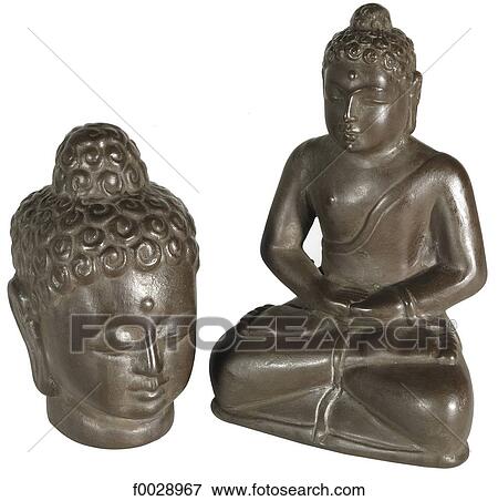 World symbols: Buddha statuettes (Tibet) View Large Photo Image Stock Photo - World symbols: Buddha statuettes (Tibet). Fotosearch