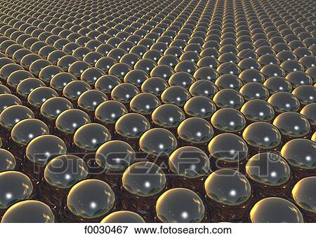 Stock Photo - Digital creation: balls. Fotosearch
