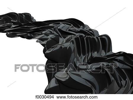 Picture - Digital creation: fluid. Fotosearch