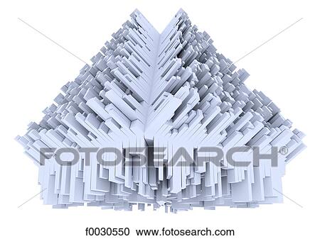 Stock Image - Digital creation: geometry. Fotosearch
