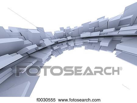 Stock Photography - Digital creation: geometry. Fotosearch