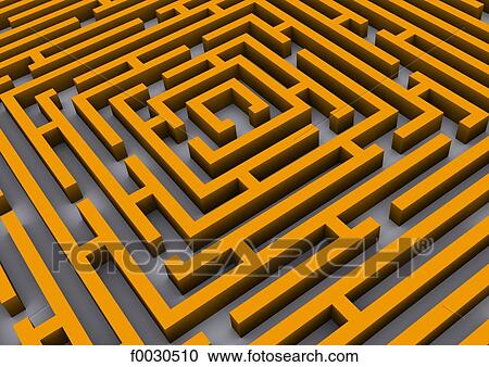 Digital creation: labyrinth View Large Photo Image Stock Image - Digital creation: labyrinth. Fotosearch