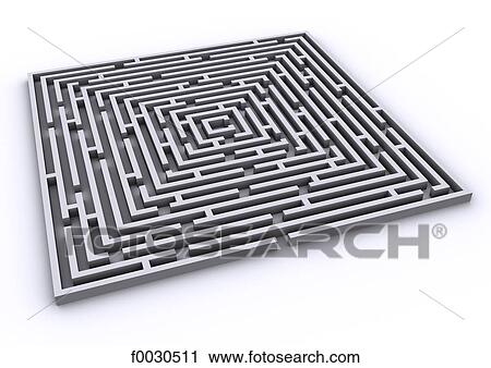 Digital creation: labyrinth View Large Photo Image Stock Image - Digital creation: labyrinth. Fotosearch