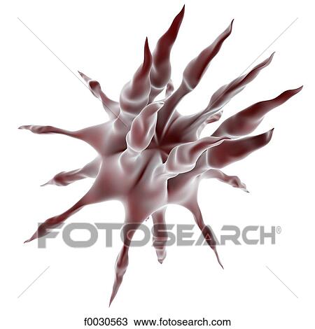 Digital creation: virus View Large Photo Image Stock Image - Digital creation: virus. Fotosearch