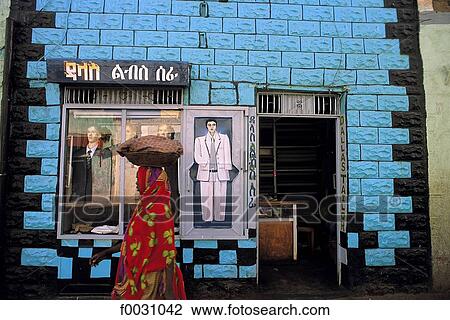 Ethiopia, Harar, tailor shop, facade and shop window View Large Photo Image Stock Image - Ethiopia, Harar, tailor shop, facade and shop window. Fotosearch