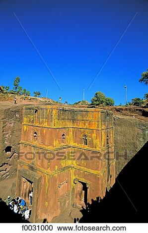 Ethiopia, Wollo region, Lalibela, rock-hewn Church of Saint George View Large Photo Image Stock Image - Ethiopia, Wollo region, Lalibela, rock-hewn Church of Saint George. Fotosearch