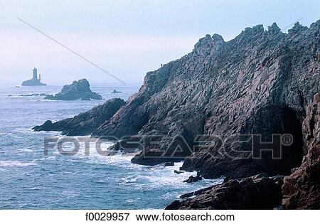 France, Brittany, Cape Sizun, Pointe du Raz View Large Photo Image Stock Photo - France, Brittany, Cape Sizun, Pointe du Raz. Fotosearch