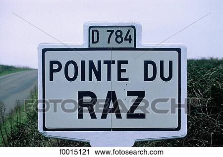 France, Brittany, road sign View Large Photo Image Stock Image - France, Brittany, road sign. Fotosearch