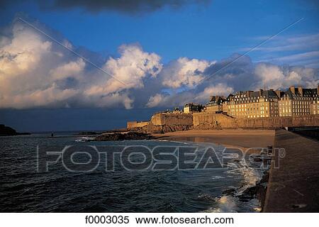 France, Brittany, Saint Malo View Large Photo Image Stock Photography - France, Brittany, Saint Malo. Fotosearch