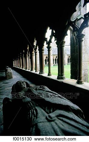 France, Brittany, Tréguier, 15th century cathedral of Saint Tugdual, cloister View Large Photo Image Stock Image - France, Brittany, Tréguier, 15th century cathedral of Saint Tugdual, cloister. Fotosearch